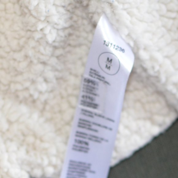 Buffalo David Bitton Men Full Zip Sherpa Lined Hooded Jacket Dark Green Med - Picture 7 of 7